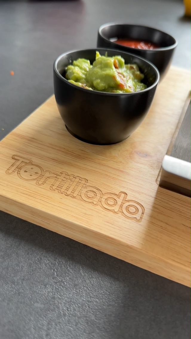 Set Support Tacos Tortillada - Acier Inoxydable Pour 6 Tacos Avec Plateau Bois