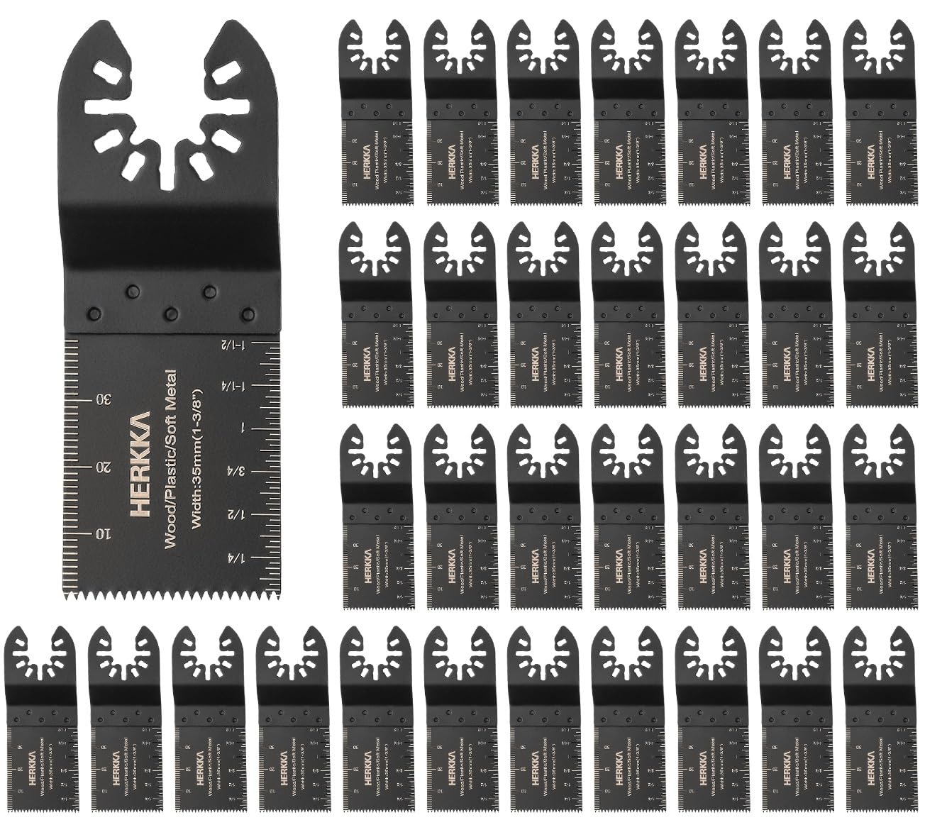 10-Piece Oscillating Multi-Tool Saw Blade Set - Fits DeWalt, Black & Decker, Makita, Ridgid, Ryobi, Fein & More (New) 7 thumbnail image