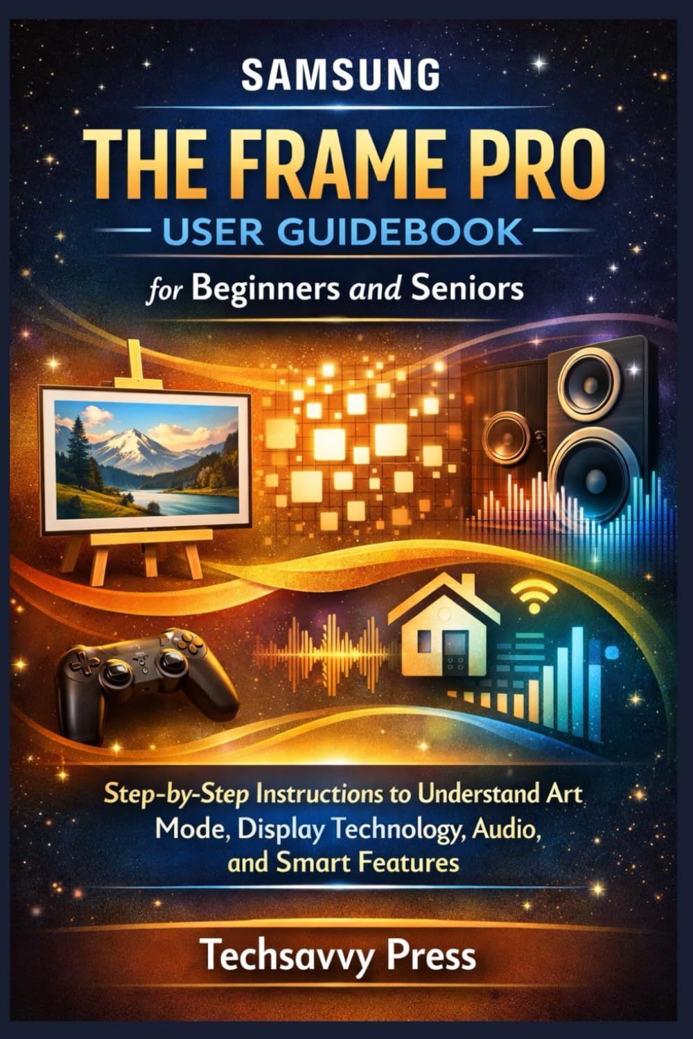 Samsung The Frame Pro User Guidebook for Beginners and Seniors: Step-by-Step Instructions to Understand Art Mode, Display Technology, Audio, and Smart Features