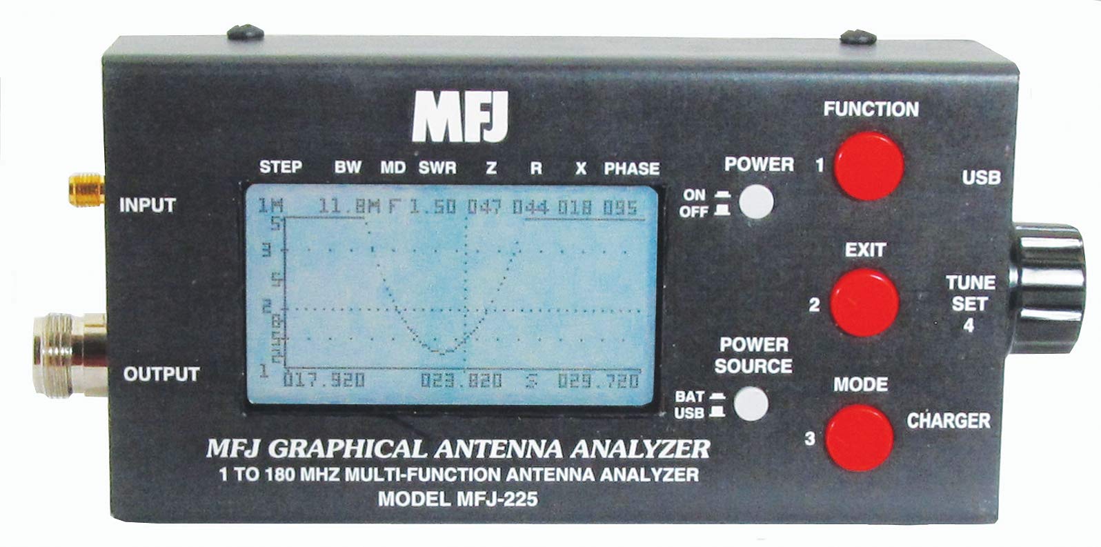 MFJ225-1.8-170 MHz Graphic Ant. Analyzer