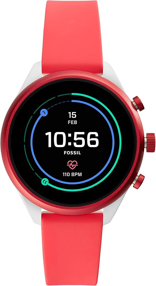 fossil smartwatch silicone