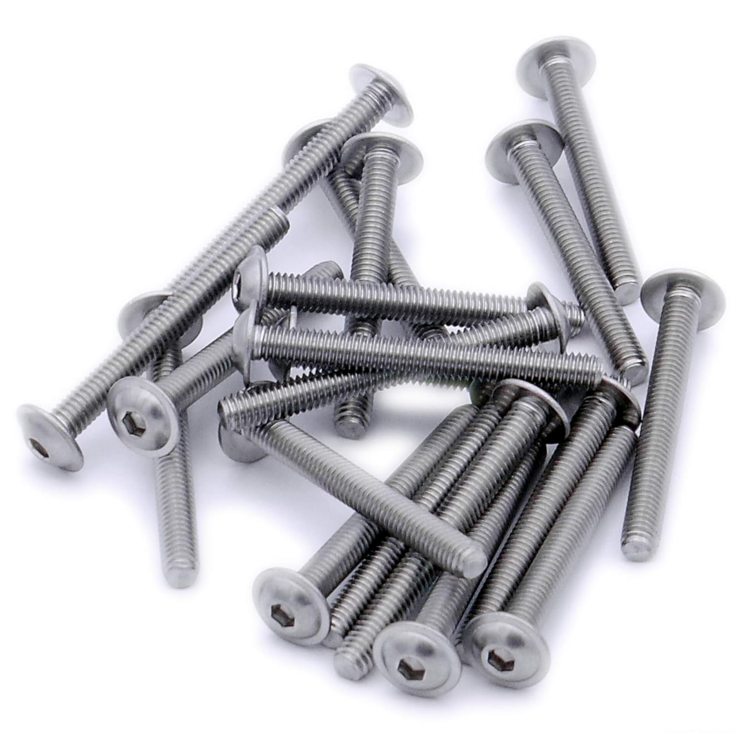 M6 X 1.00 X 45 MM (FT) Coarse Thread Socket Head Cap Screw Stainless Steel 316