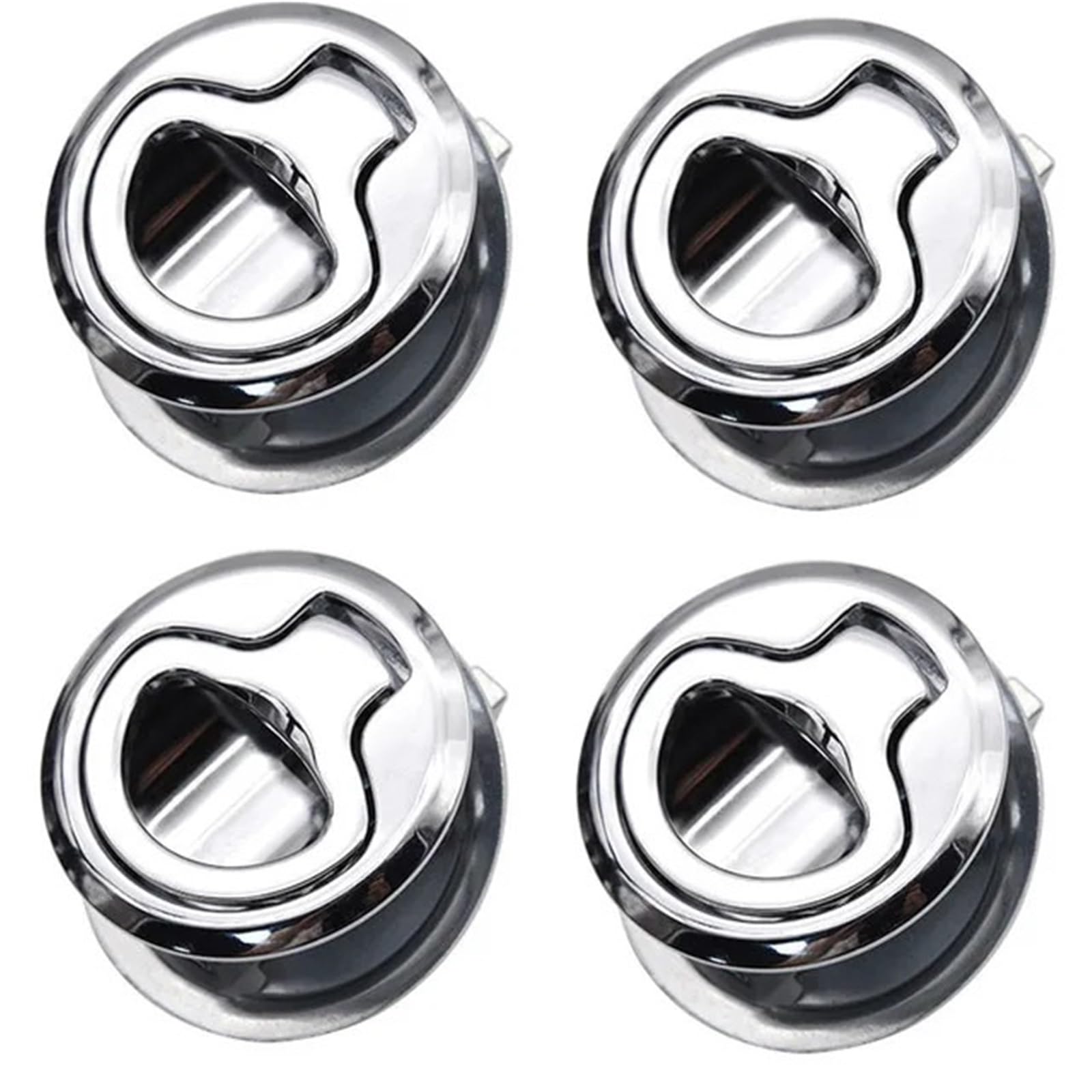 Loquet de trappe de bateau poignée de levage affleurante 4 pièces pour camping-car