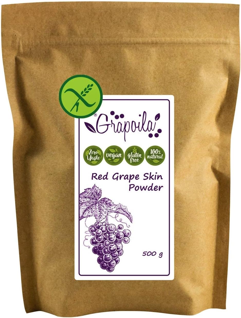 Grape Skin Powder 500g - Healthy Superfood - Natural Source of Resveratrol