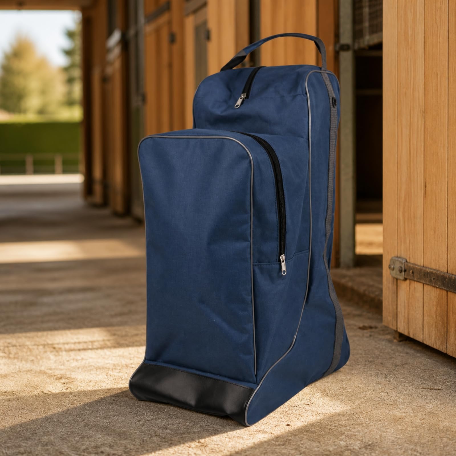 Baoblaze Mochila con Bolsillo Frontal Reforzado | Tejido Oxford Resistente, Mochila Ecuestre, Impermeable, para Competiciones Ecuestres