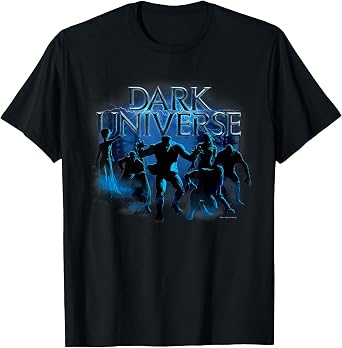 Universal Epic Universe Dark Universe Monsters T-Shirt, Men, Black, 3X-Large