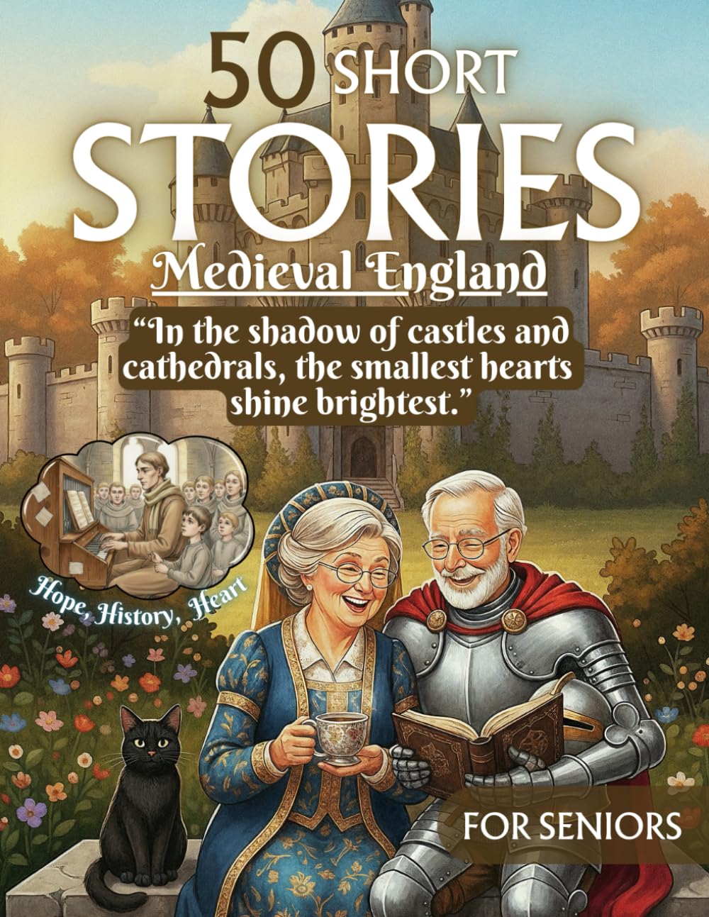 Short Stories for Seniors: Heartwarming Historical Fiction Set in Medieval England — 50 Uplifting Tales of Love, Hope, Faith, Friendship, Laughter, ... for Seniors, Easy-to-Read, Large Print