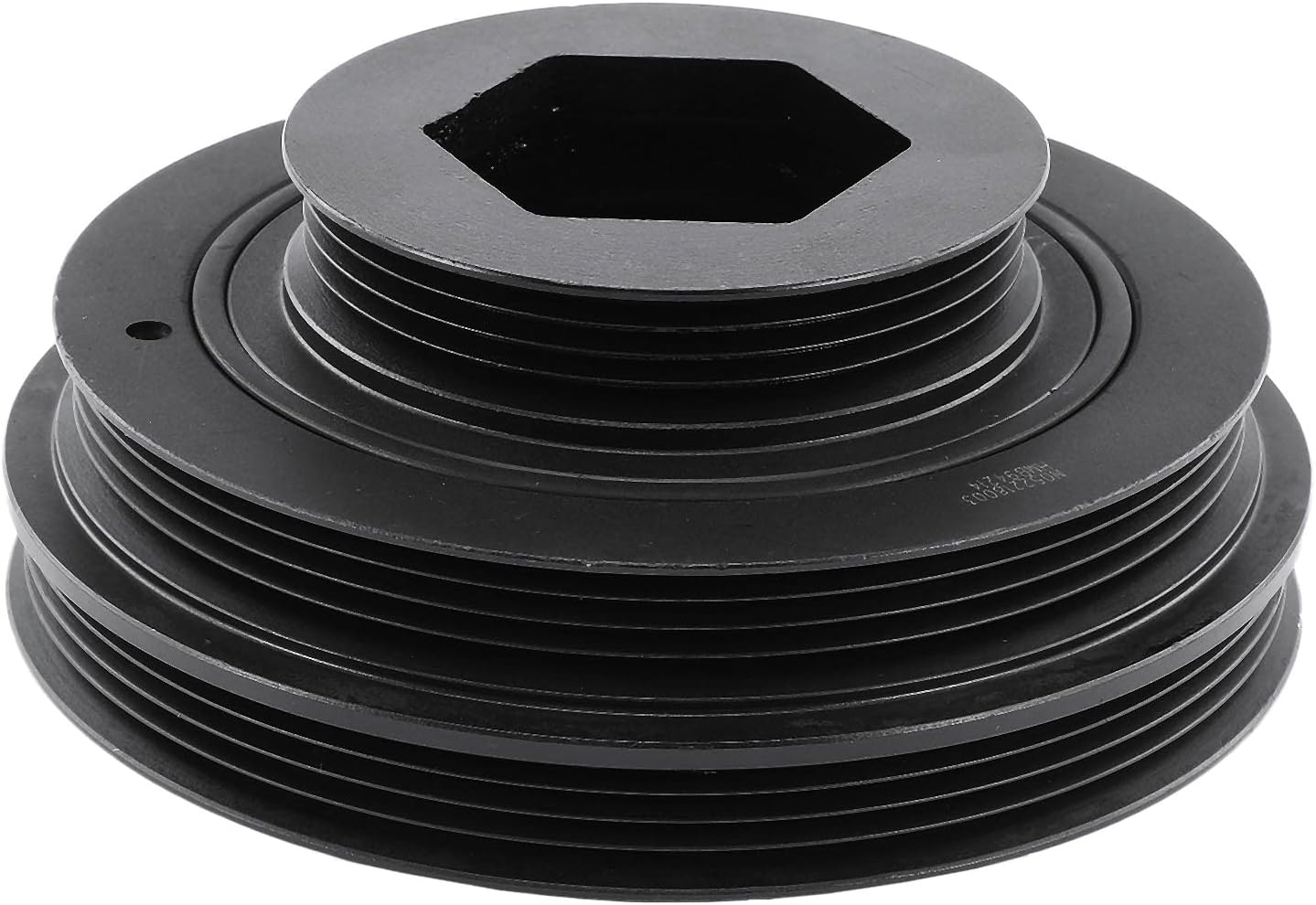 A-Premium Engine Harmonic Balancer Crankshaft Pulley Compatible with Honda Civic 1992-1999, Civic del Sol 1993-1995, SOHC L4 1.6L, Replace# 13810P26003