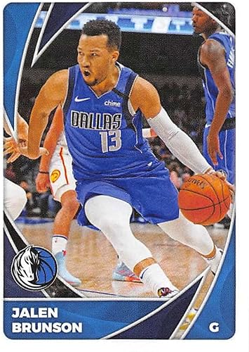 2020-21 Panini Stickers #312 Jalen Brunson Official NBA Basketball Album Sticker Measuring 2.75 inch tall X 2 inches wide in Raw (NM or Better disponible en Yaxa Colombia