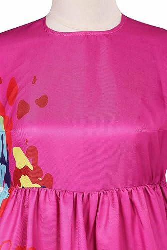 Miniatura 5 de Disfraz de muñeca extraña para niños, vestido de cosplay de Kate, manga corta, falda de malla abombada, trajes de Halloween para fiesta de niñas