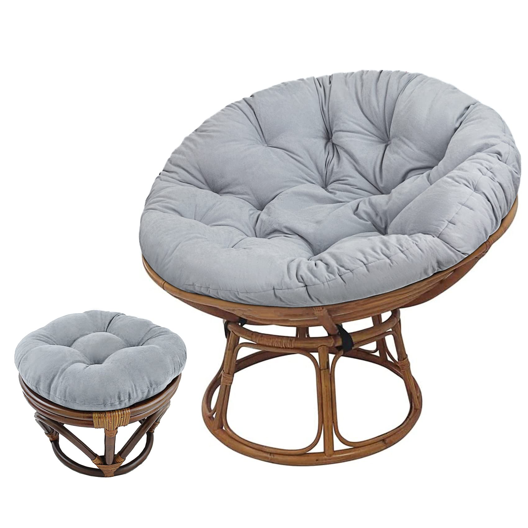 Buy ROFIELTY Papasan Chair Cushion, Tufted Papasan air Cushion with