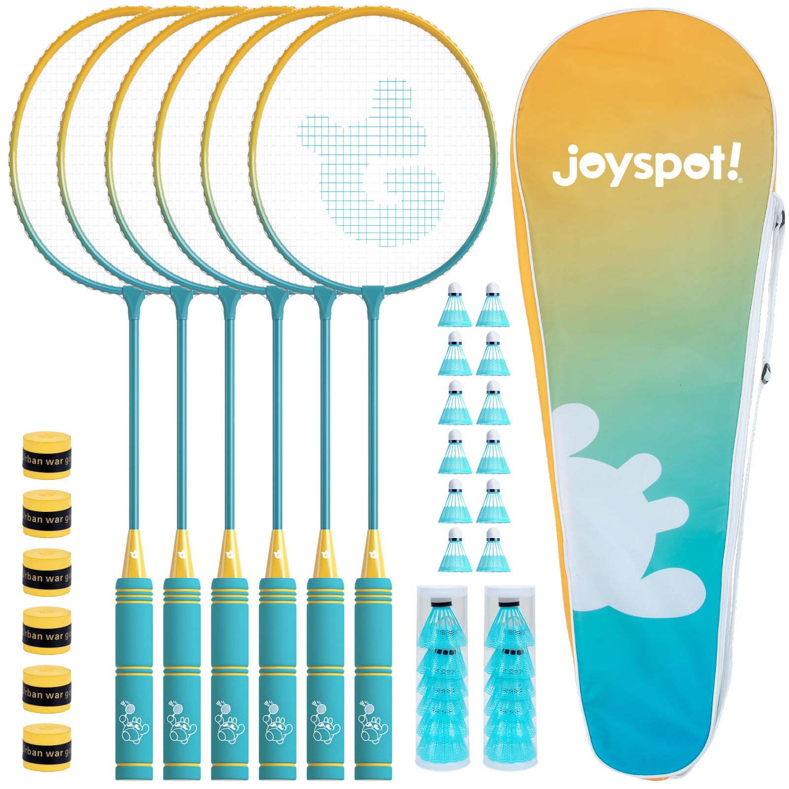 Badminton Sets Uk 6-Piece Badminton Set With Carrying Case - Includes ...