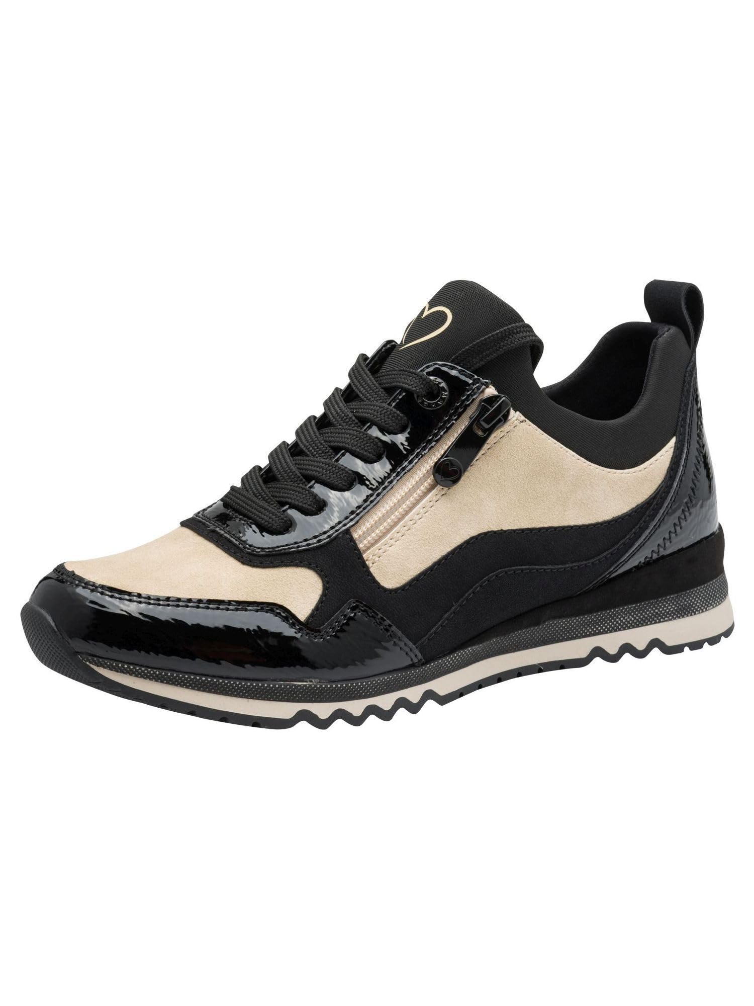 MARCO TOZZI Women's 2-23715-45 Trainers, Black (Black Comb), 8.5 UK