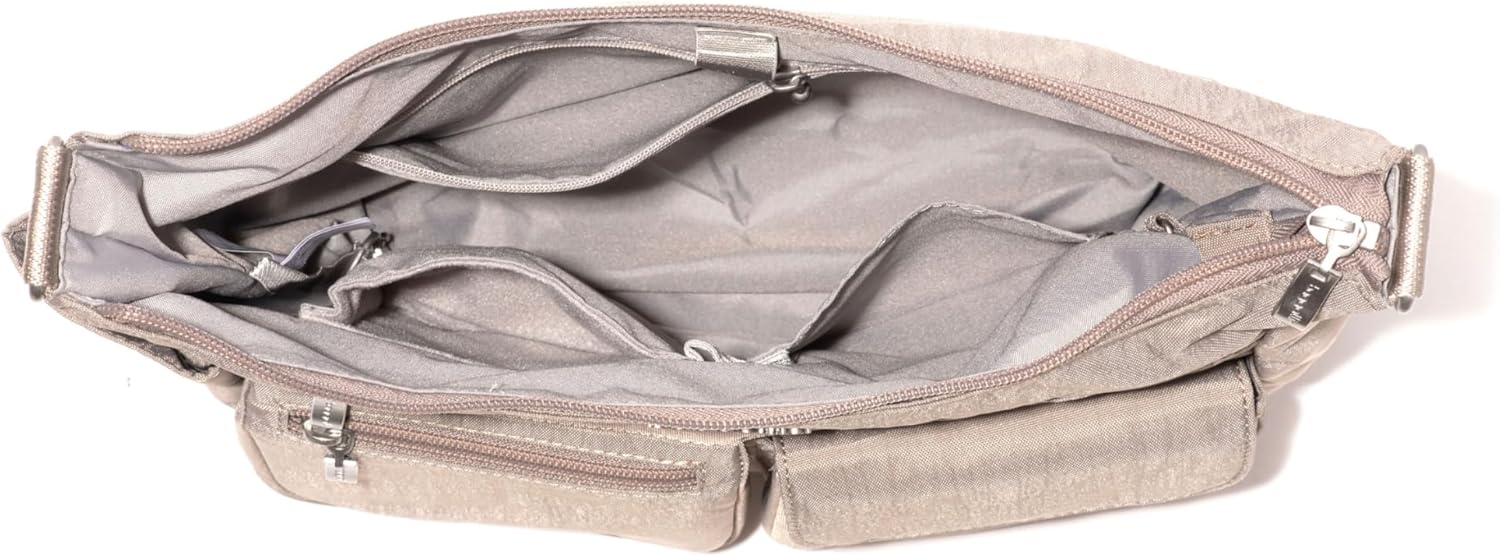Baggallini Modern Everywhere Crossbody Bag for Women 11x9x4.5 Rfid Hobo Bag - Image 10