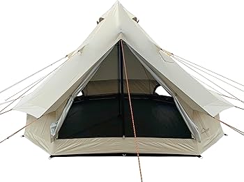 Amazon.co.jp: D&R B2【4m ベージュベルテント】上部密封DIY煙突穴付き