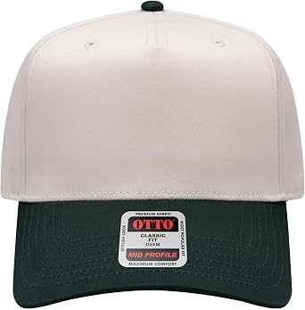 OTTO Cap 5 Panel Mid Profile Baseball Cap | Bulk Packs