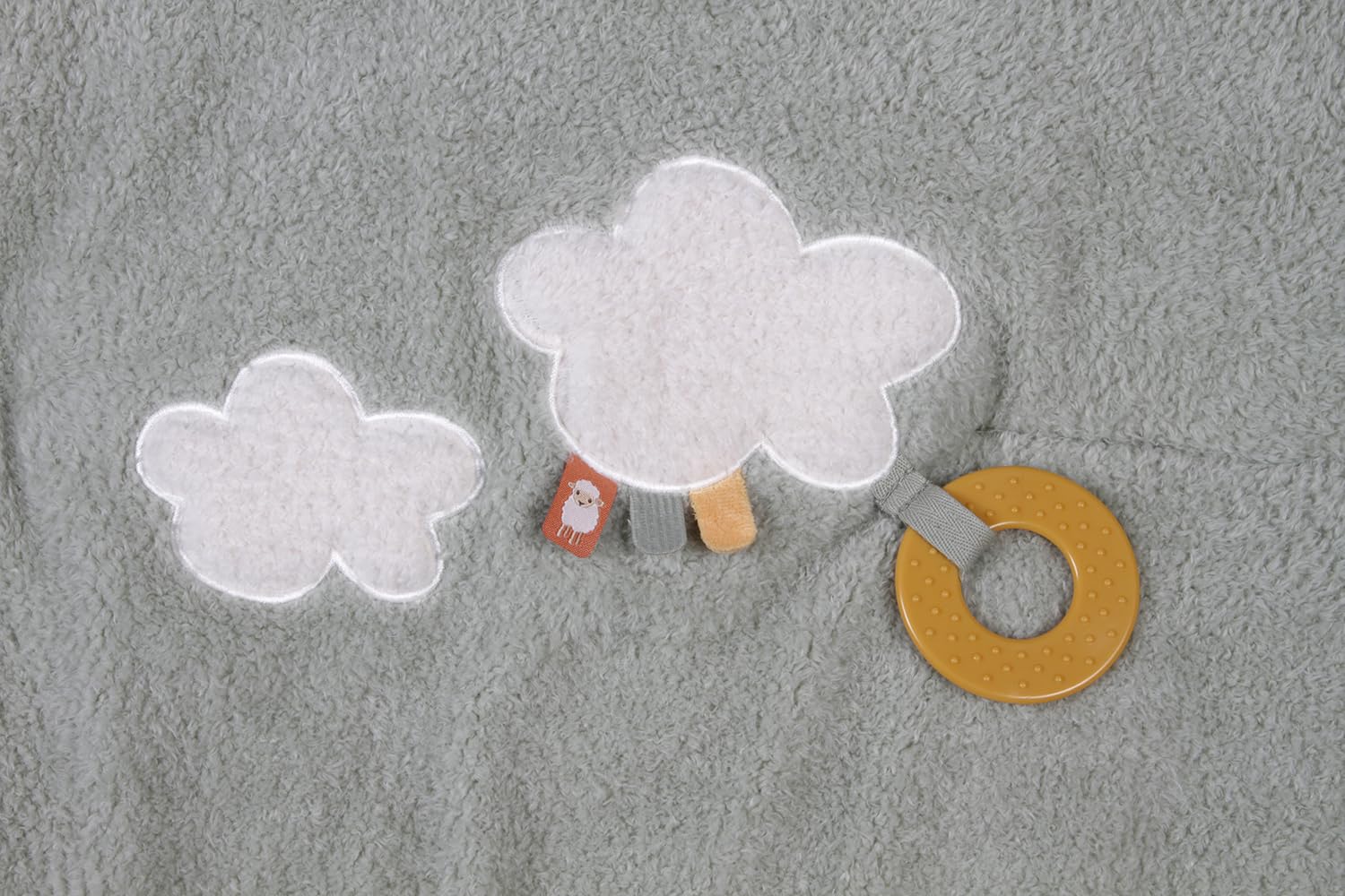 Little Dutch 8808 Little Farm - Alfombra para Parque Infantil (80 x 100 cm), Color Verde Pequeña Granja