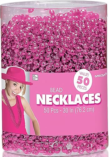 Miniatura 9 de Collares de cuentas verdes (30 pulgadas), paquete de 50, decoración perfecta para fiestas, Mardi Gras y más