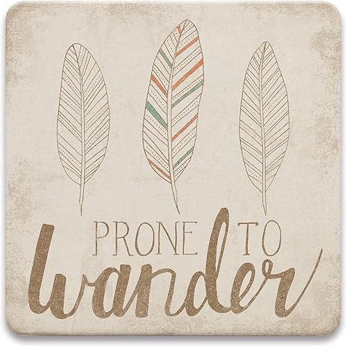 CoasterStone Salvamanteles de gres, 7 pulgadas de diámetro, neutro