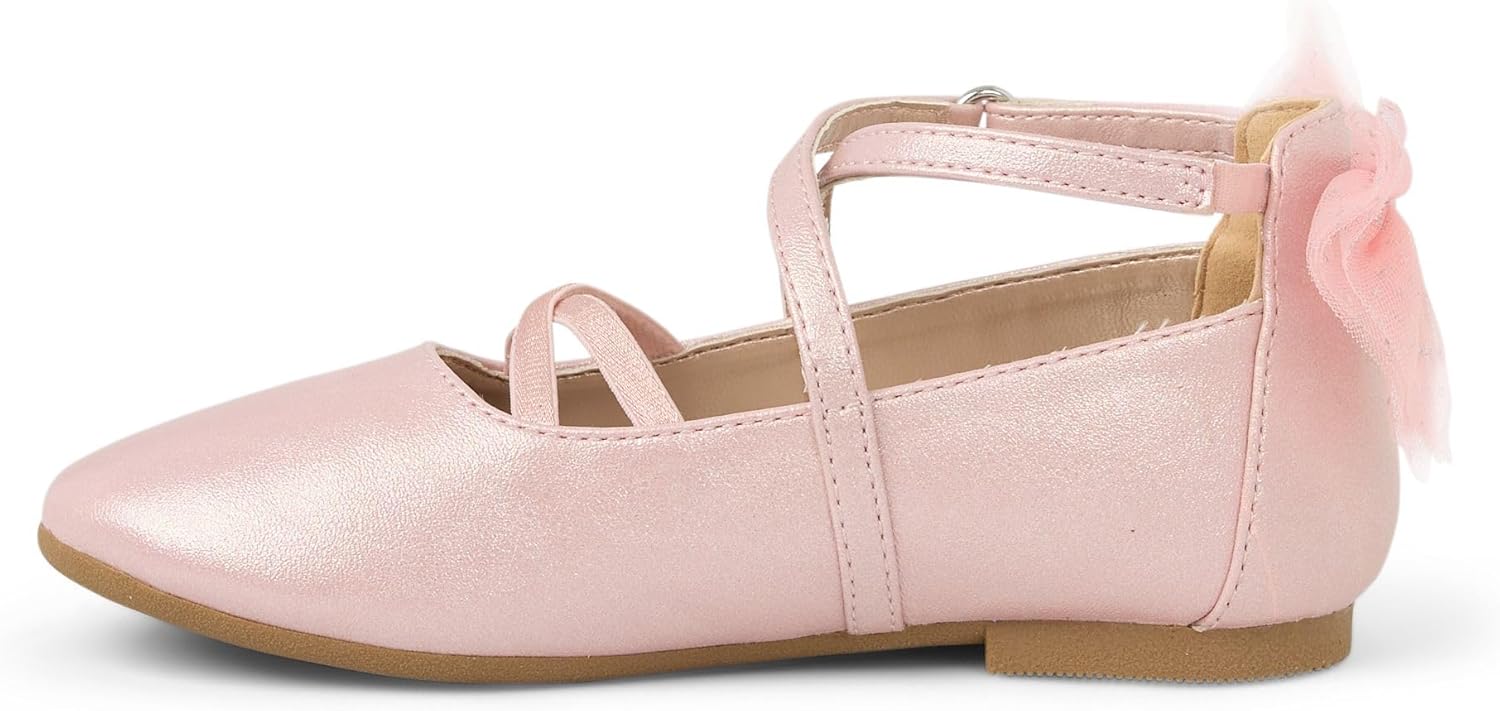 Gymboree Girls' Girls' and Toddler Dressy Ballet Flat