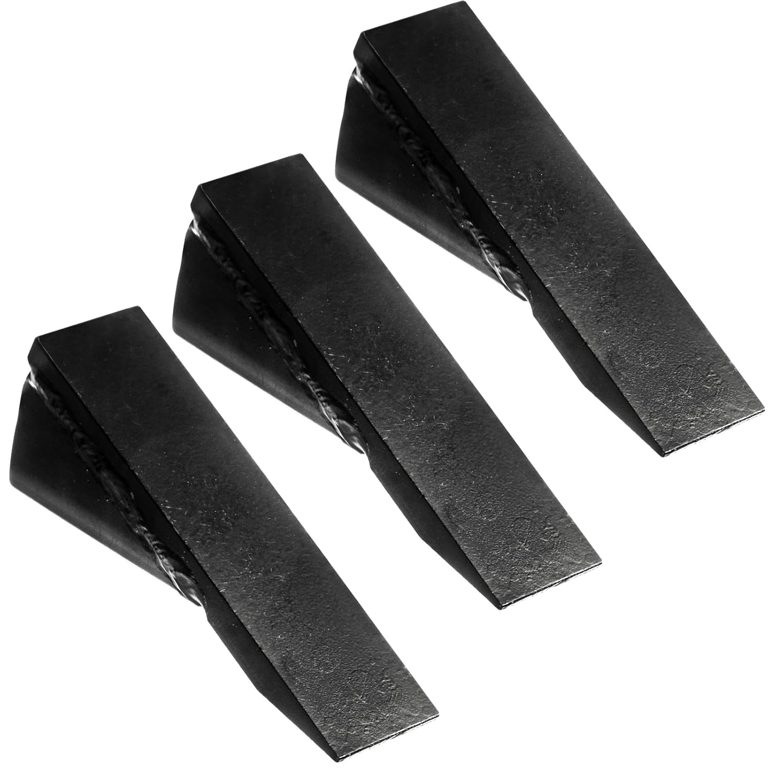 Shimeyao 3 Pack Replacement Box Blade Shank Points Box Scape Blade Ripper Shanks Tips Crimp, Weld on, Replacement, Digging, Plowing for 3/4 Thick Shanks or Tractor Scarifier