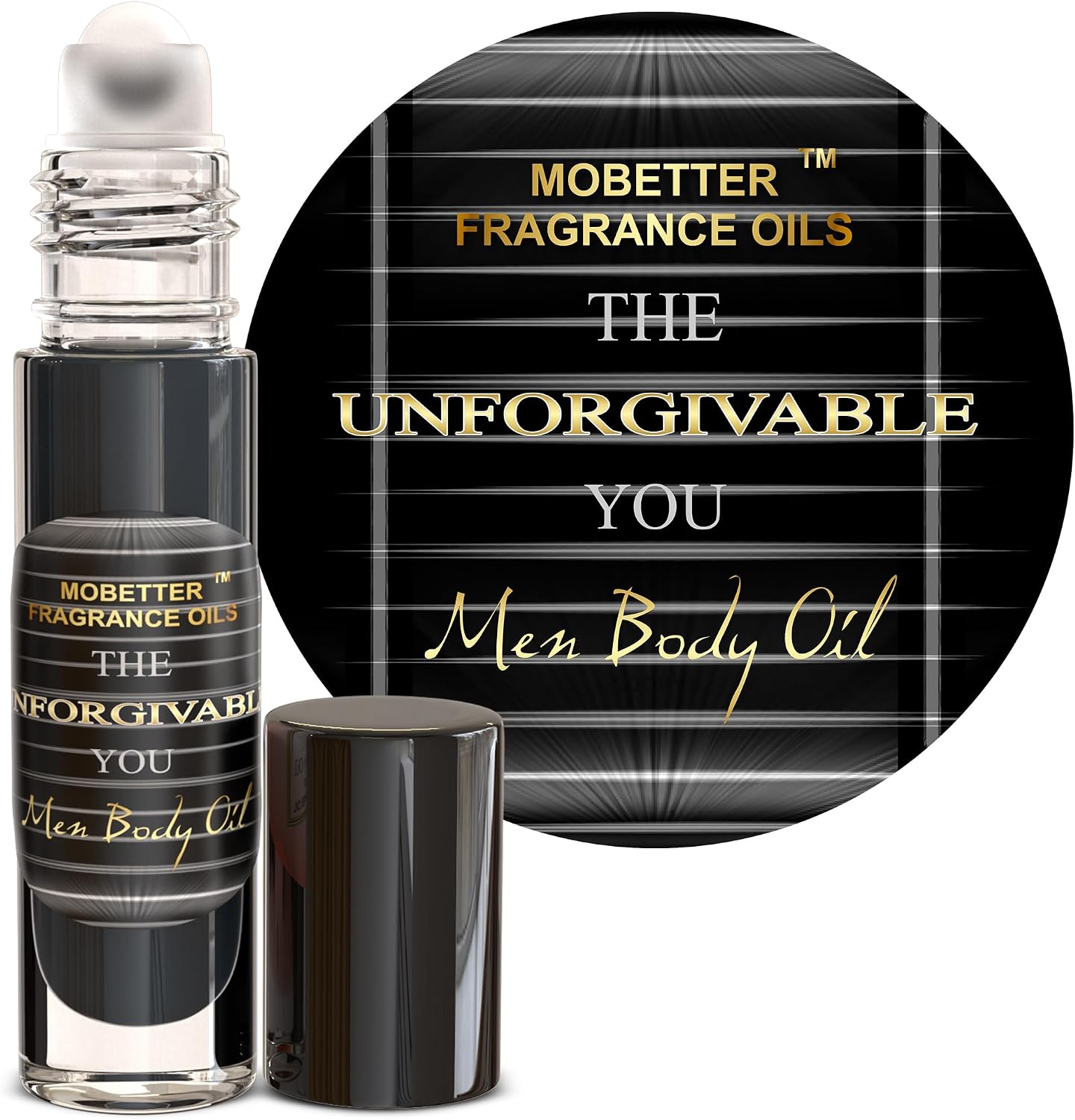MOBETTER FRAGRANCE OILS The Unforgivable You Cologne Men Body Oil 1/3 oz roll on