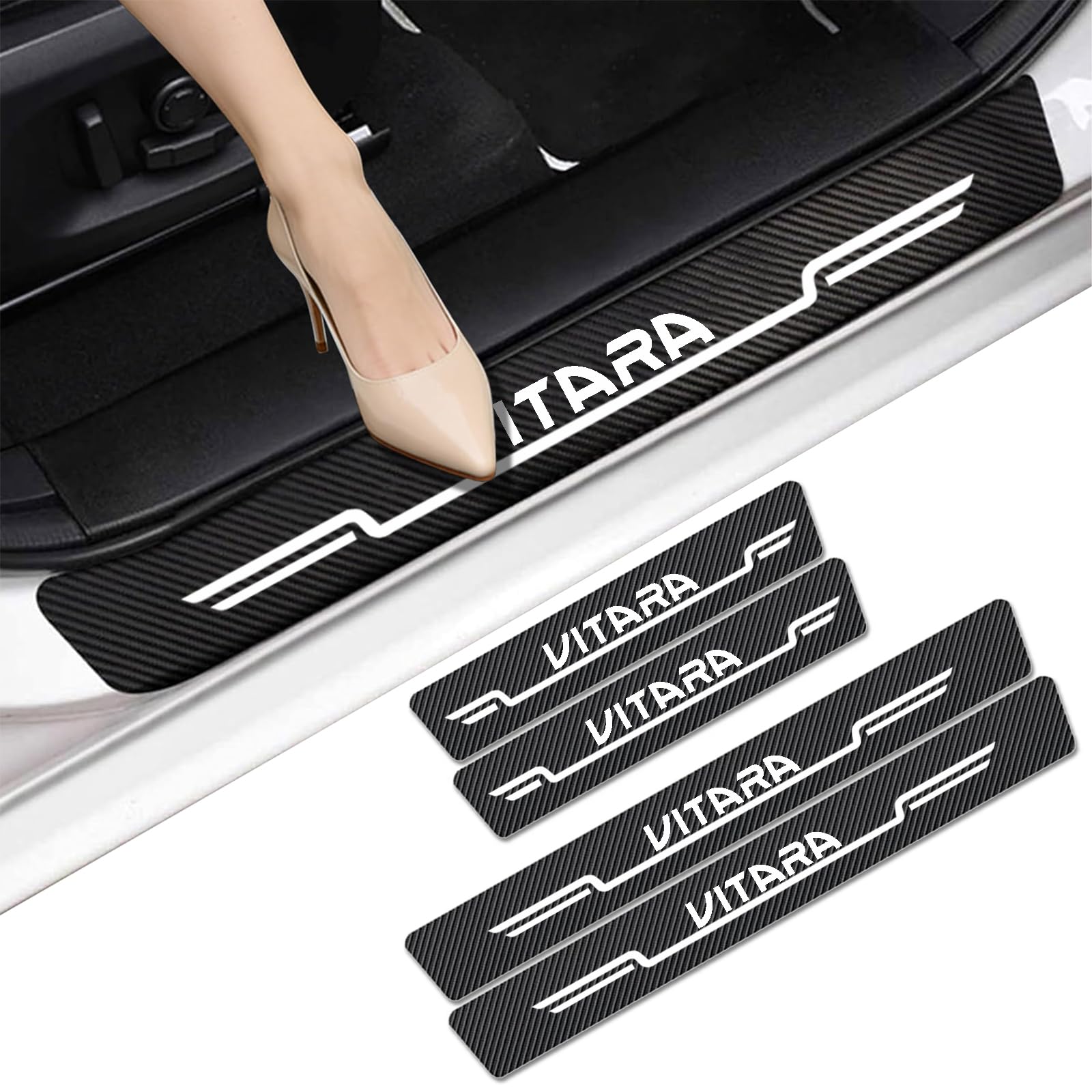 WXH97F Car Door Sill Protector for SUZUKI Vitara 2016-2023