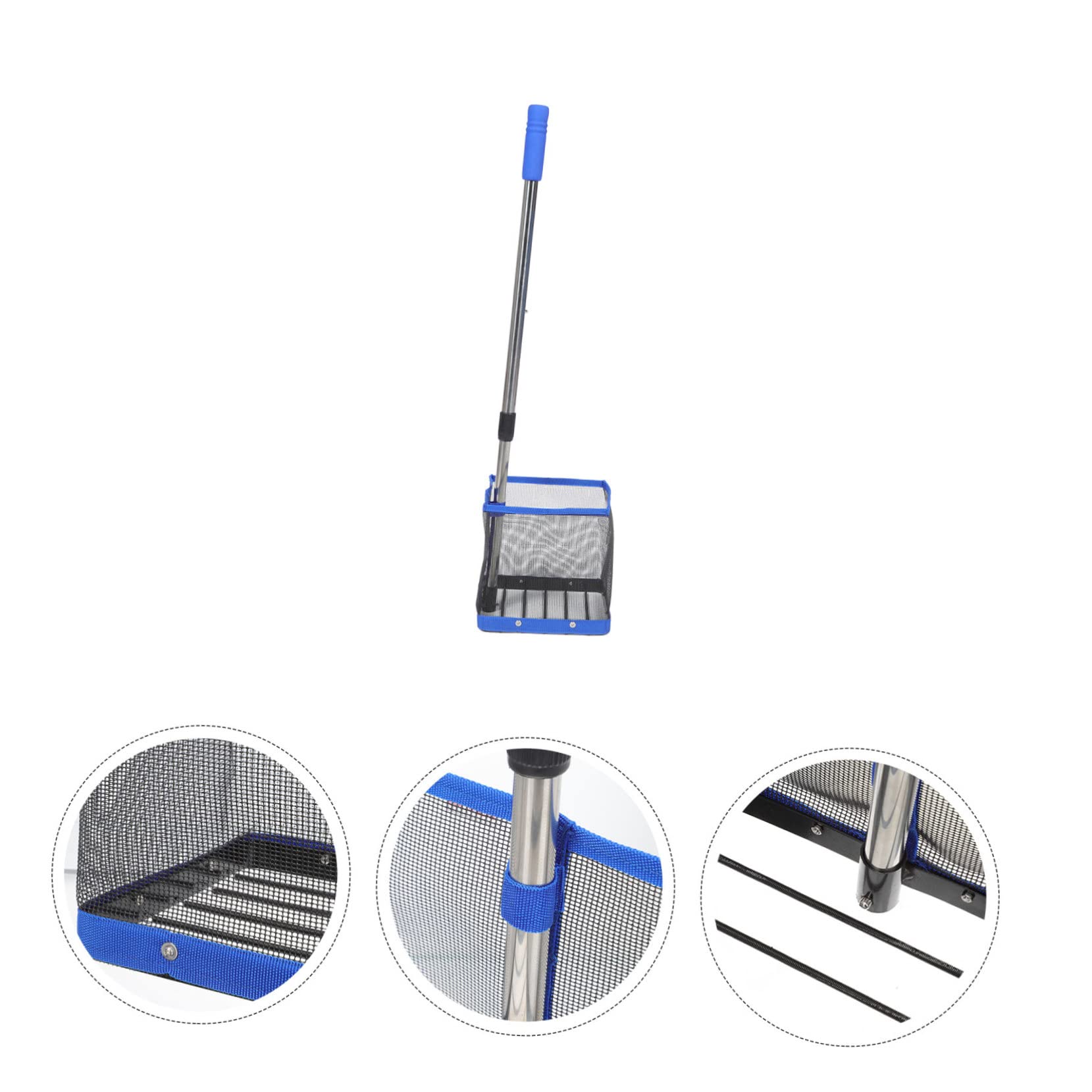 Operitacx Ramasse Balle Ping Pong Avec Manche Télescopique Réglable 104 Cm Collecteur De Balles Portable Pour Entraînement Tennis De Table Et Récupération Sous La Table