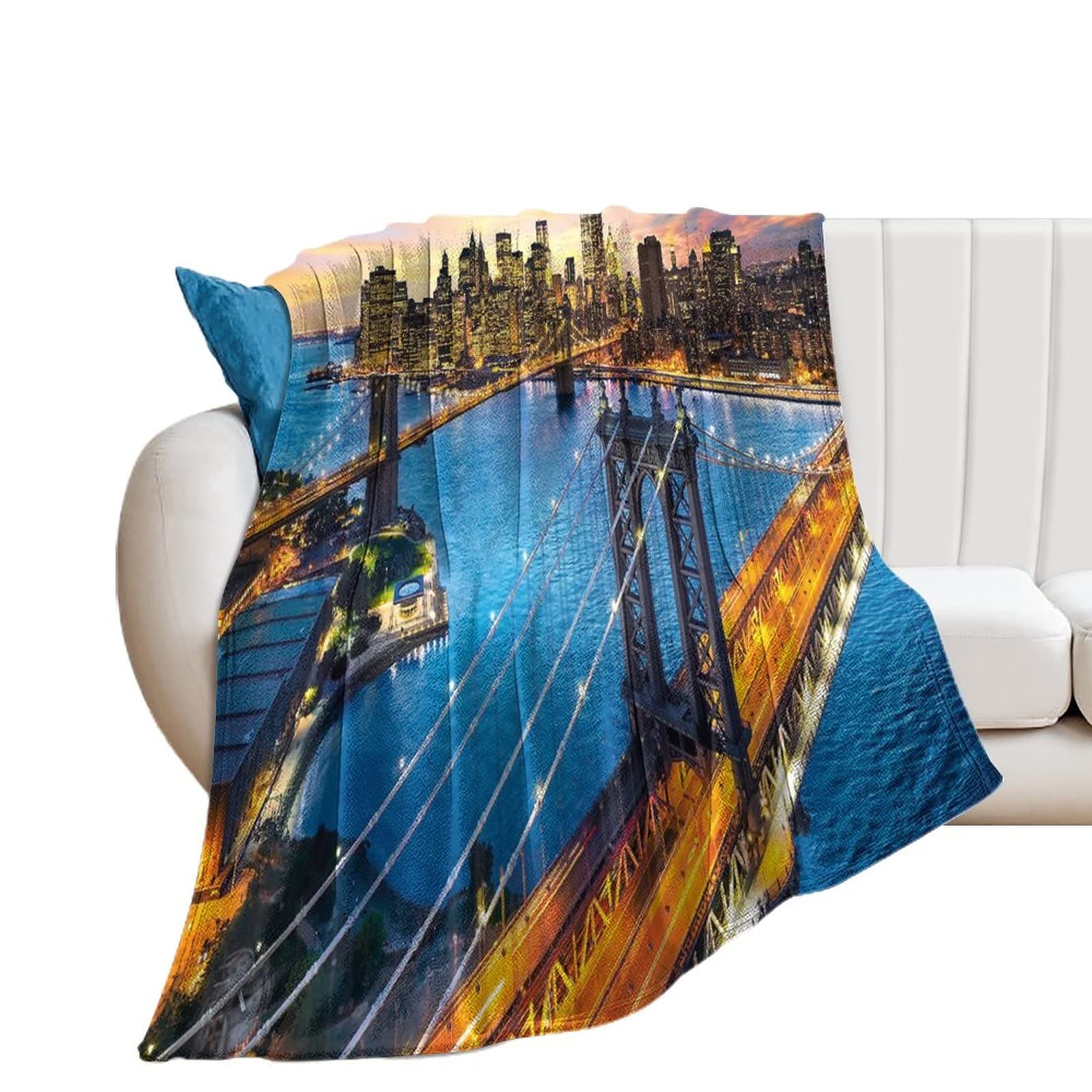 Plaid super soft fleece plush WorldArchitecture couverture d'exception