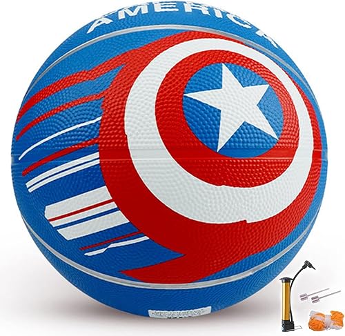 DECLIR Kids Basketball Size 5 Youth Basketball 27.5" for Indoor Outdoor Play Games,Training Basketball for Beginner(Boys&Girls)