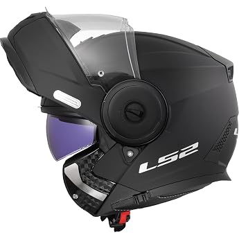 LS2, Scope II Modular Motorcycle Helmet Solid Matt Black