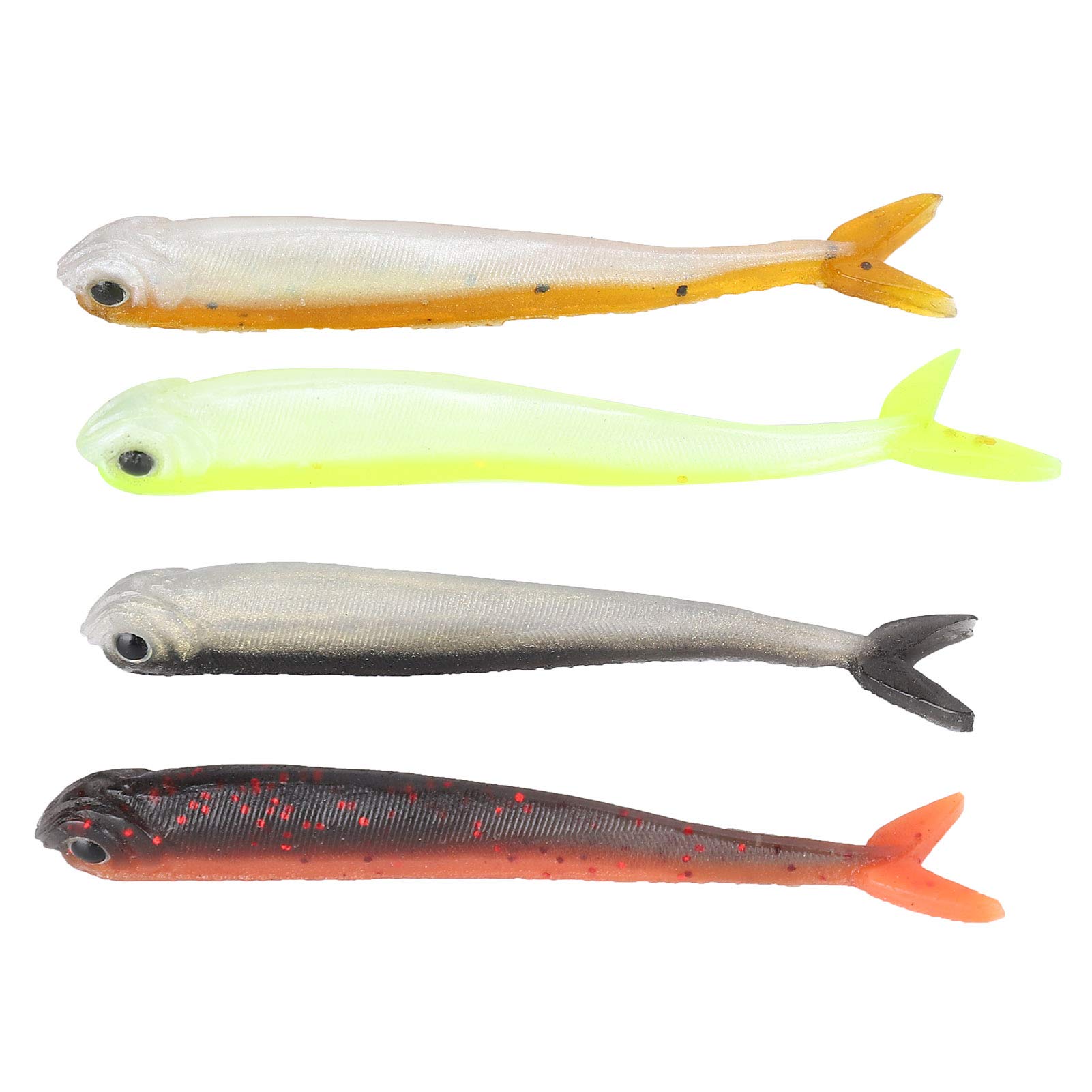 Dilwe Appâts De Pêche, Portable Silicone Souple Odeur De Poisson Pêche Artificielle Leurre De Pêche Appât Accessoire De Pêche