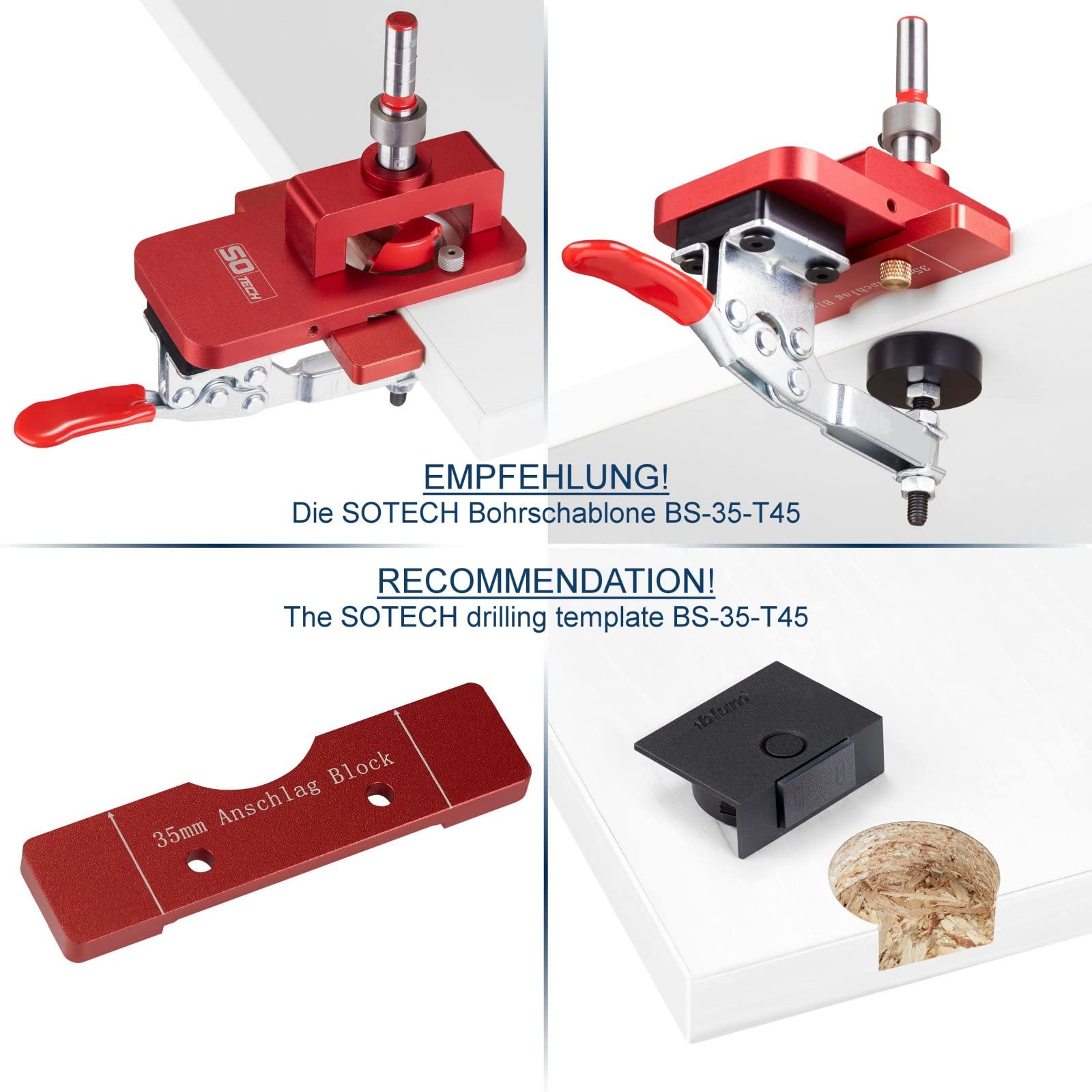 Interruptor de radio Blum® 21P5020 para Servo-Drive (Blum® AVENTOS HK) antracita Longitud: 42 mm Conector de radio para insertar en el lateral del armario