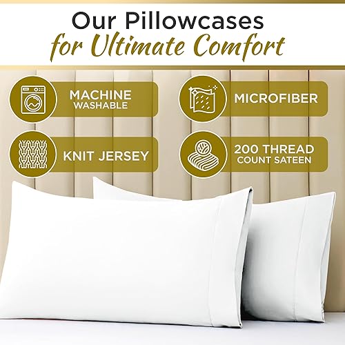 Miniatura 7 de Juego de sábanas de 3 piezas 100% microfibra con doble cepillado, extrasuaves sin arrugas, bolsillo profundo 15 pulg., 39 x 80 pulg., dormitorio,