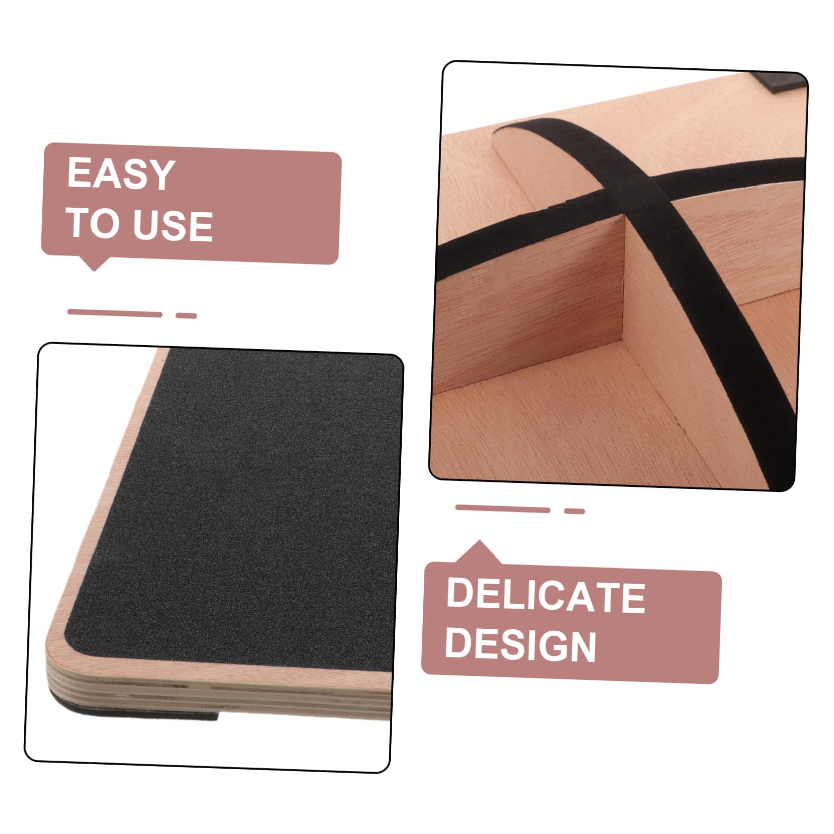 Abaodam Balance Board per Adulti Pedana per Allenamento Coordinazione e Stabilità Attrezzatura Fitness per Yoga e Esercizi Bilanciamento