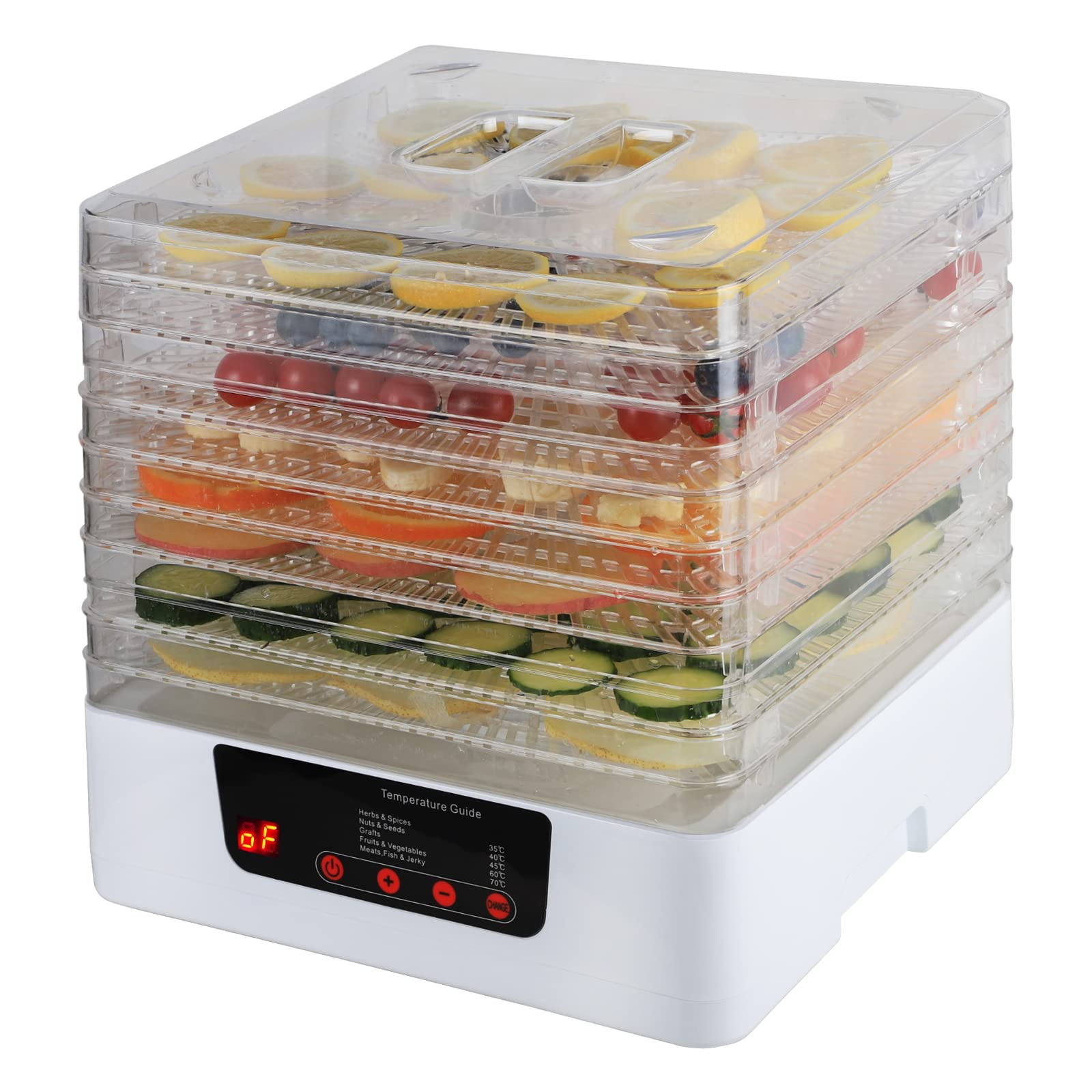 Photo 1 of **SEE NOTES**
MorTime Food Dehydrator Machine, 8 Stackable Stainless Steel Trays Large-Capacity
