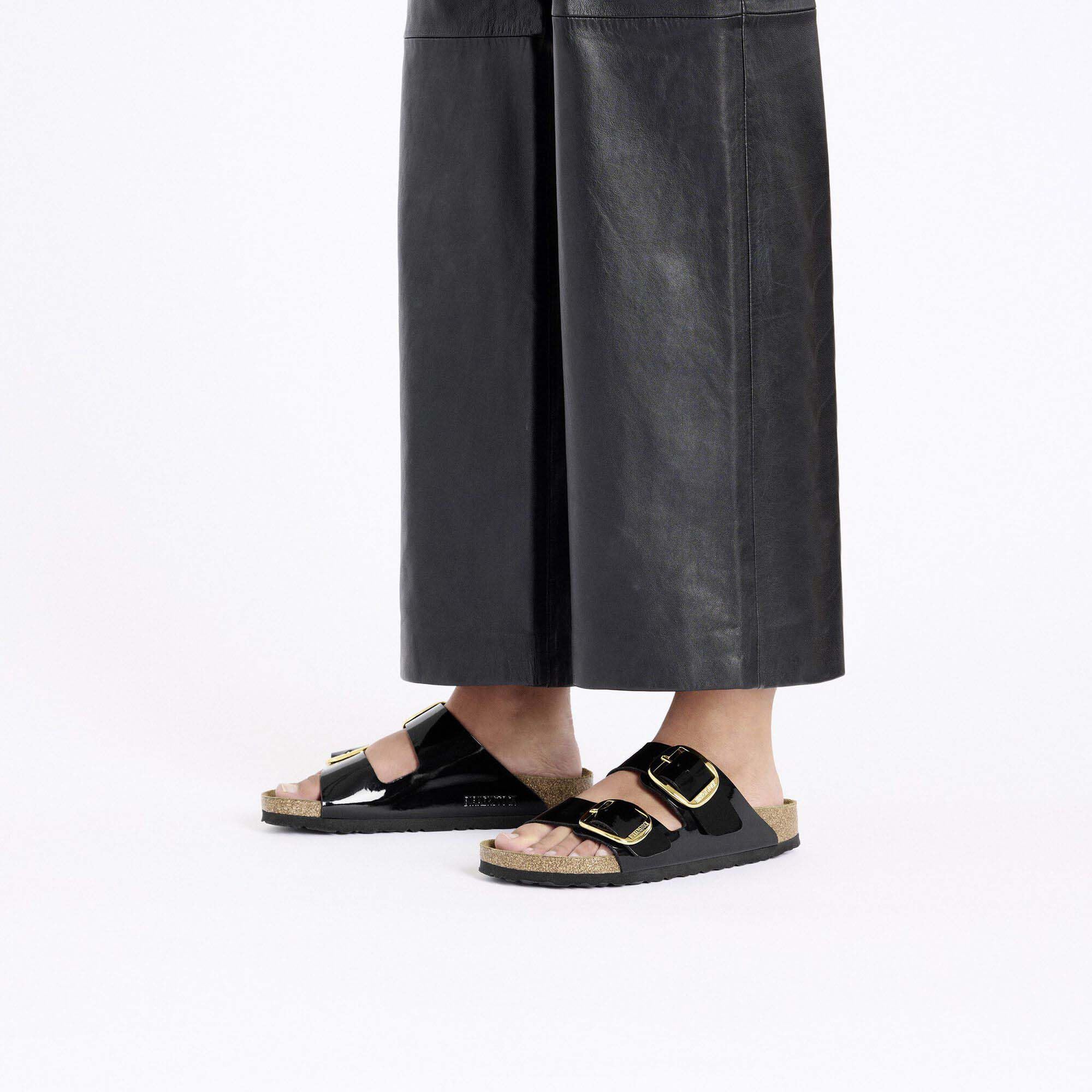 Birkenstock Sandali Arizona Big Buckle Nero/Oro 1027918 (35-41)