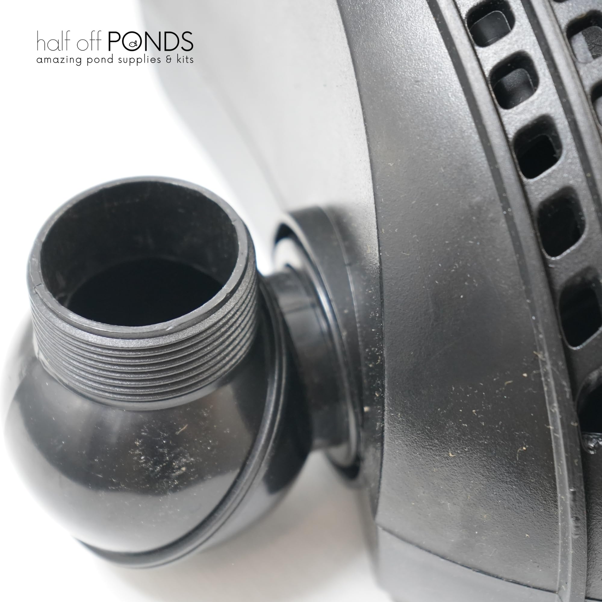 HALF OFF PONDS HydroFlow - Pompa sommergibile a cascata da 1.200 GPH - Pompa magnetica per laghetto con cavo da 9,2 m - Efficienza energetica, sicura per i pesci, per laghetti all'aperto, skimmer e