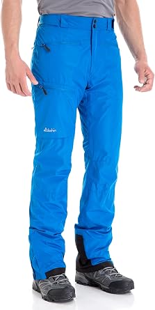 clothin Mens Insulated Ski Pant Fleece-Lined Waterproof Snow Pants