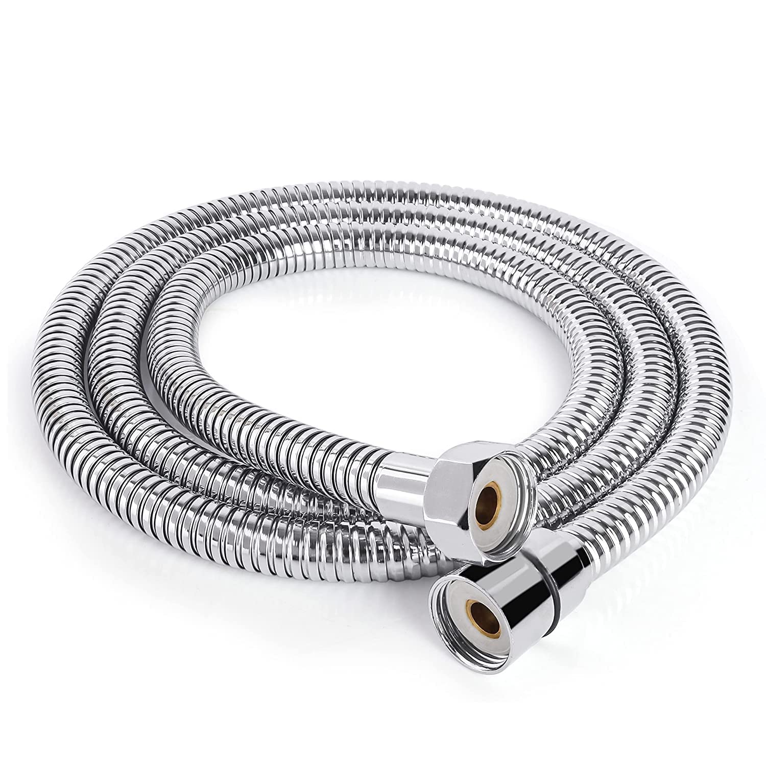 Prem's Stainless Steel Flexible Shower Hose Handshower Hose Replacement Shower Tube, Health Faucet Tube, Flexible tube 1 meter