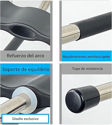 Miniatura 5 de Perchas mágicas para pantalones que ahorran espacio, paquete de 2 para armario, múltiples capas, multifuncional, organizador para pantalones