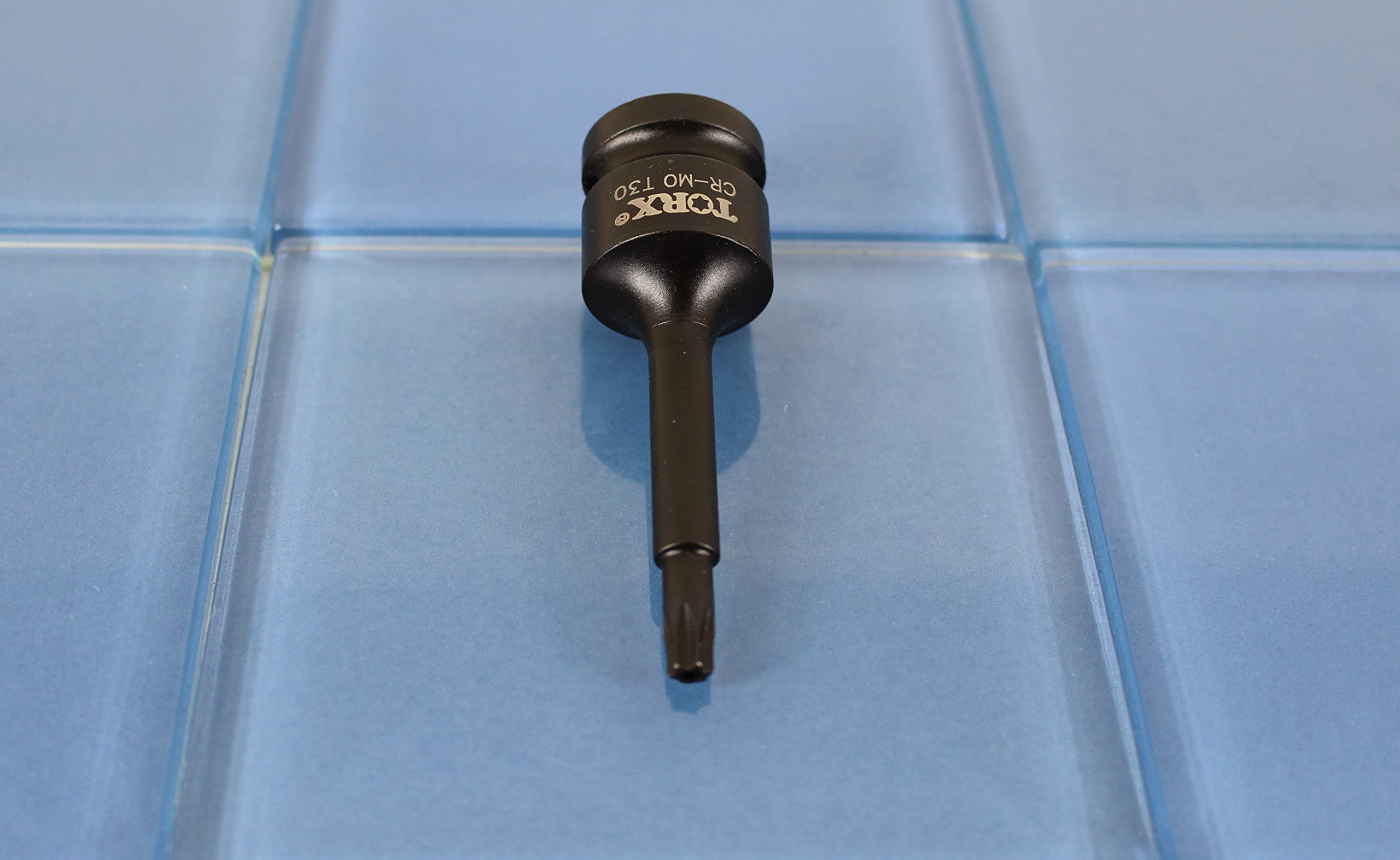 TMAX Tamper Proof T50 3 Inch Long Tamper Proof Torx Star 6 Point Black Impact Bit Socket 1/2 Inch Square Drive Auto Repair Tool