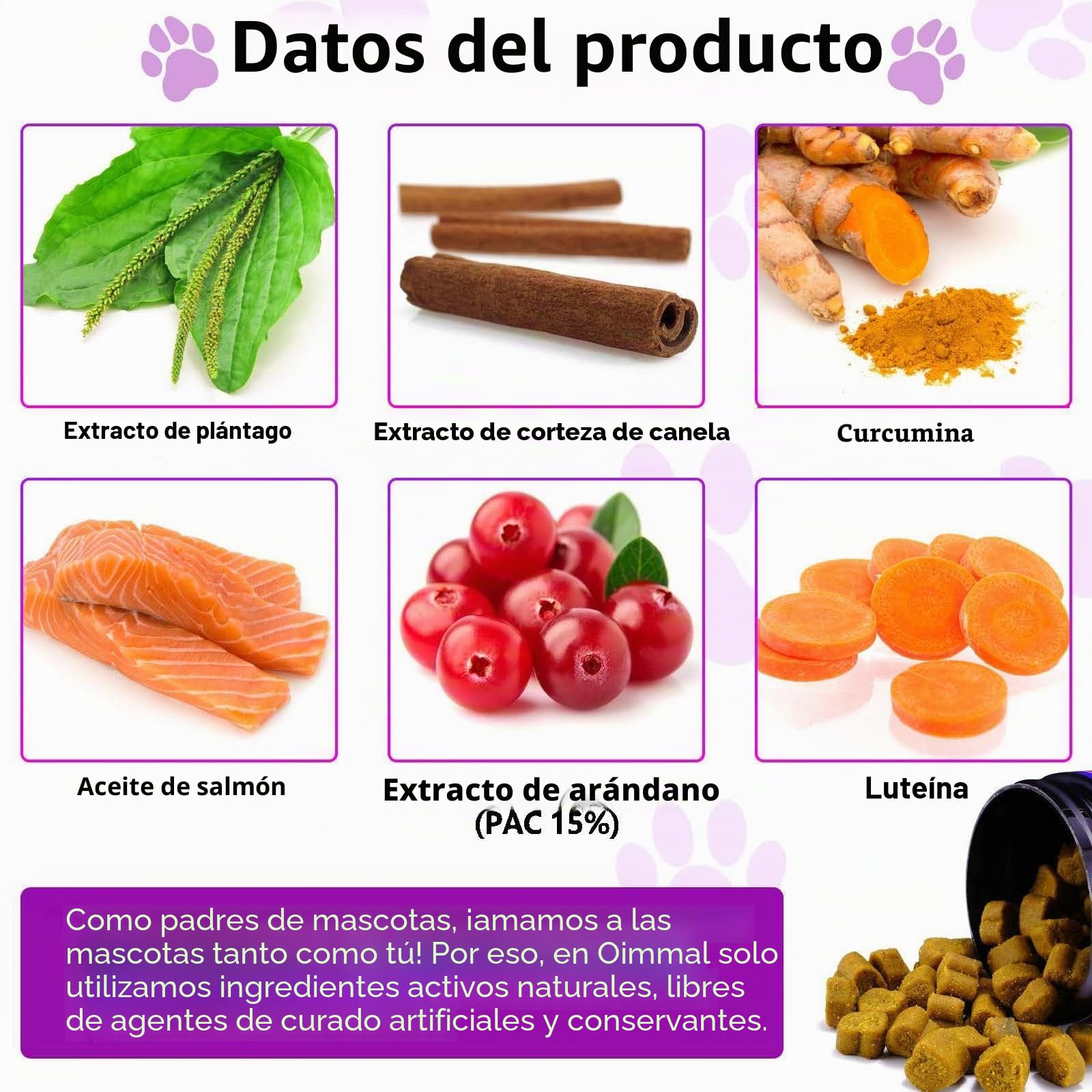 Multivitamínico 15 en 1 para perros - 150 snacks masticables con soporte para las articulaciones, salud digestiva, corazón, piel y pelo - Vitaminas para perros A, E, D3, B12 y minerales esenciales