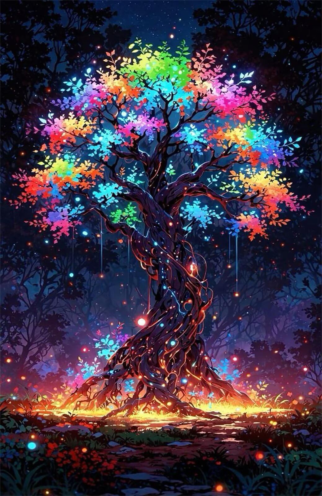 Puzzle 1200 Piezas para Adultos y Familia, Rompecabezas de Árbol de la Vida, 75x50 cm, Juego de Mesa de Descompresión y Pasatiempo, Regalo Creativo Navidad y Cumpleaños