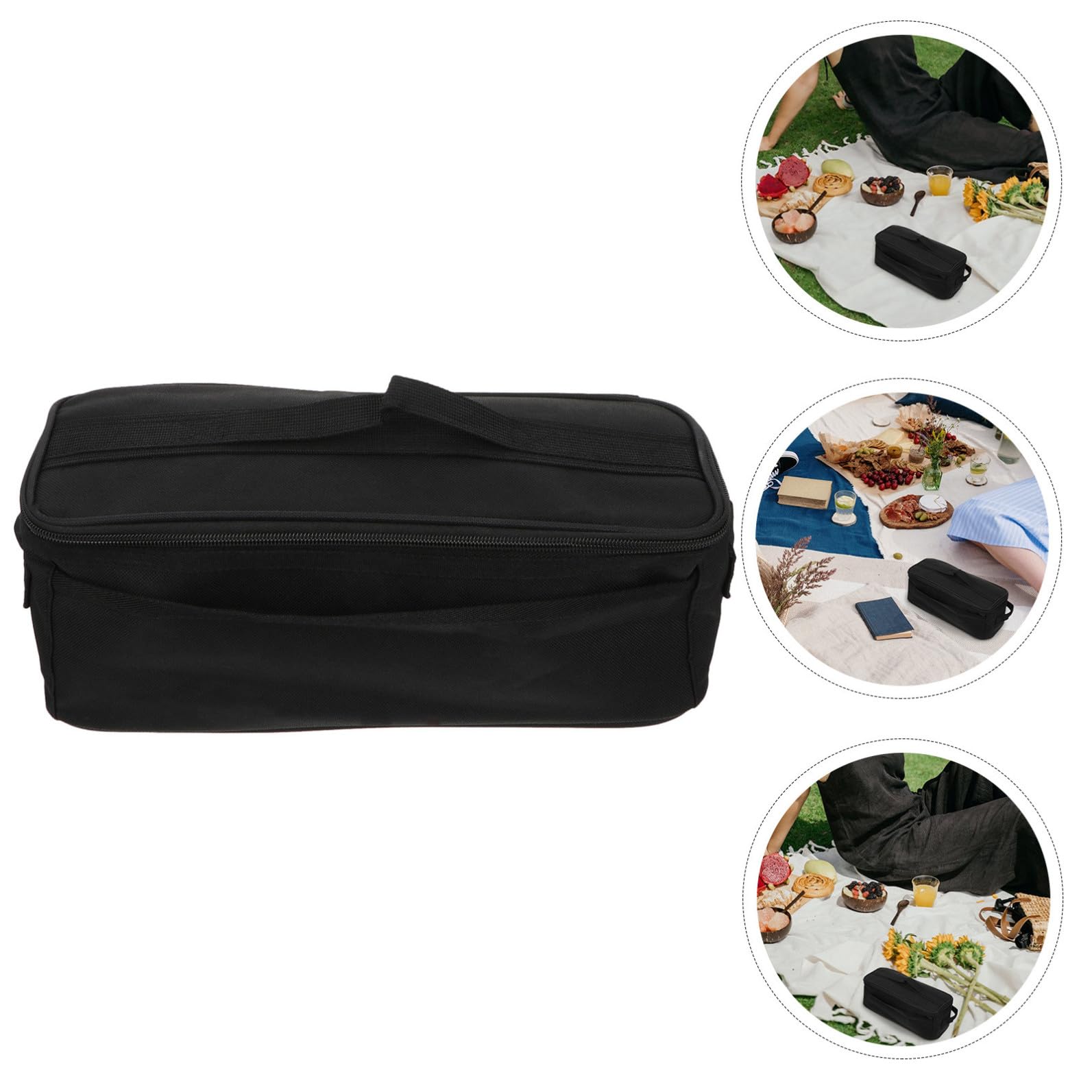 POPETPOP 2stücke Handheld Lunch Bag Wasserdichter Oxford Tragbarer Picknickbehälter Für Camping Und Vielseitige Essensaufbewahrung Für Erwachsene Leicht Und Praktisch