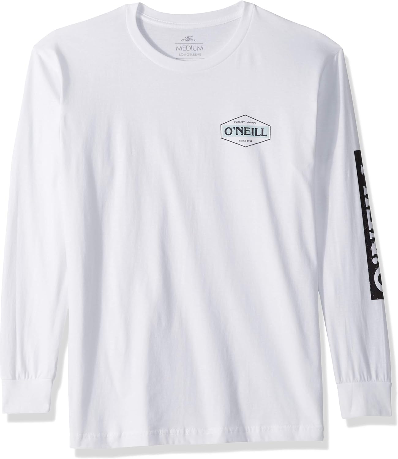 O'NEILL Men's Premium Fit Logo Long Sleeve T-Shirt