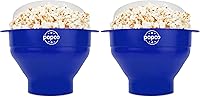 Vista 14 de POPCO Máquina de Palomitas de Silicona - Recipiente para Hacer Palomitas en Microondas - Tazón Plegable, Resistente al Calor, Fácil de Limpiar