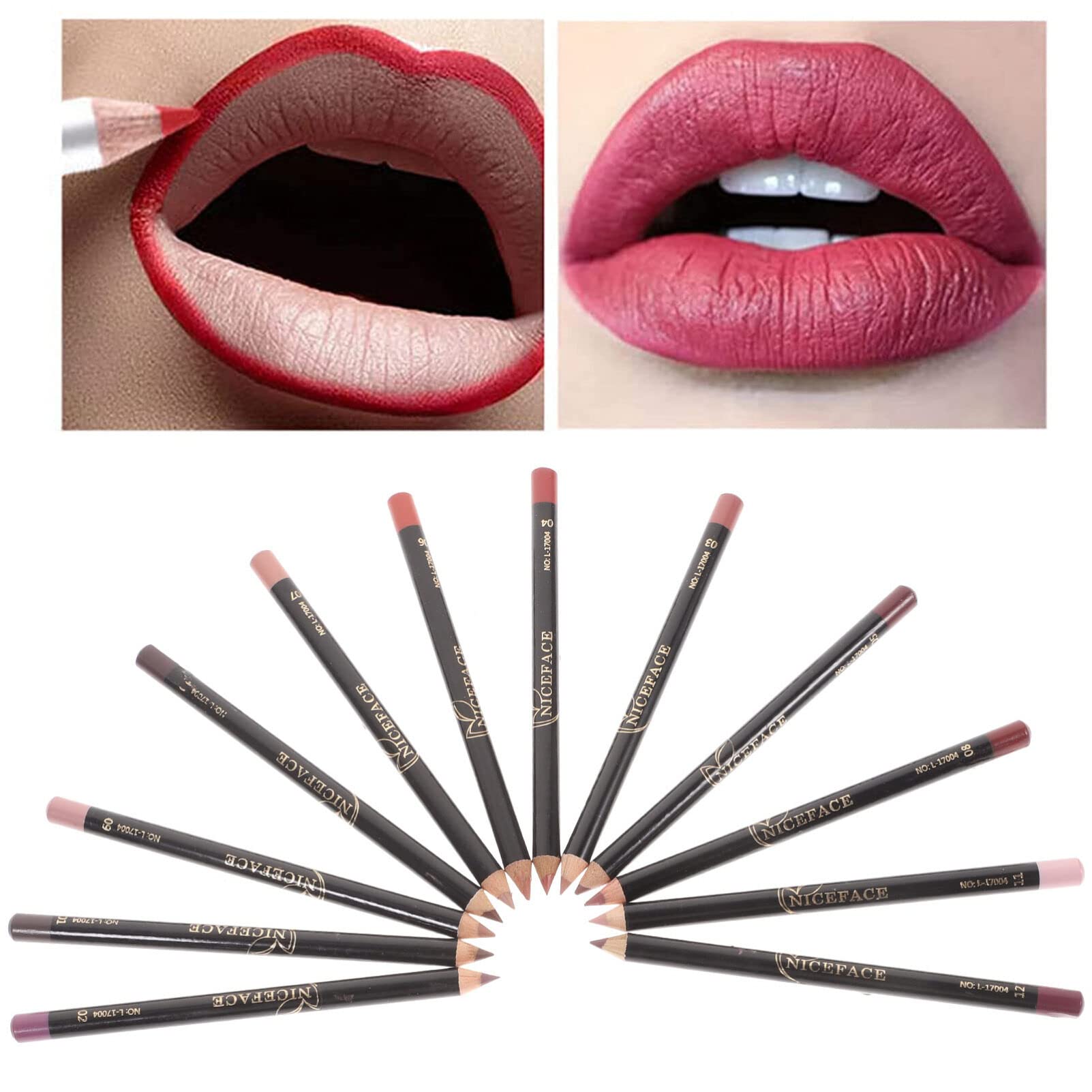 Lip Liner Liners Set Brown Lipliner Red Italia Lipliners