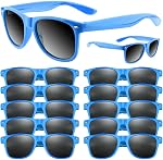 ASTARON Lunettes de soleil noires en vrac, 12 pack Lunettes de soleil pour Summer Beach Pool Mariage Anniversaire Fournitures de fête