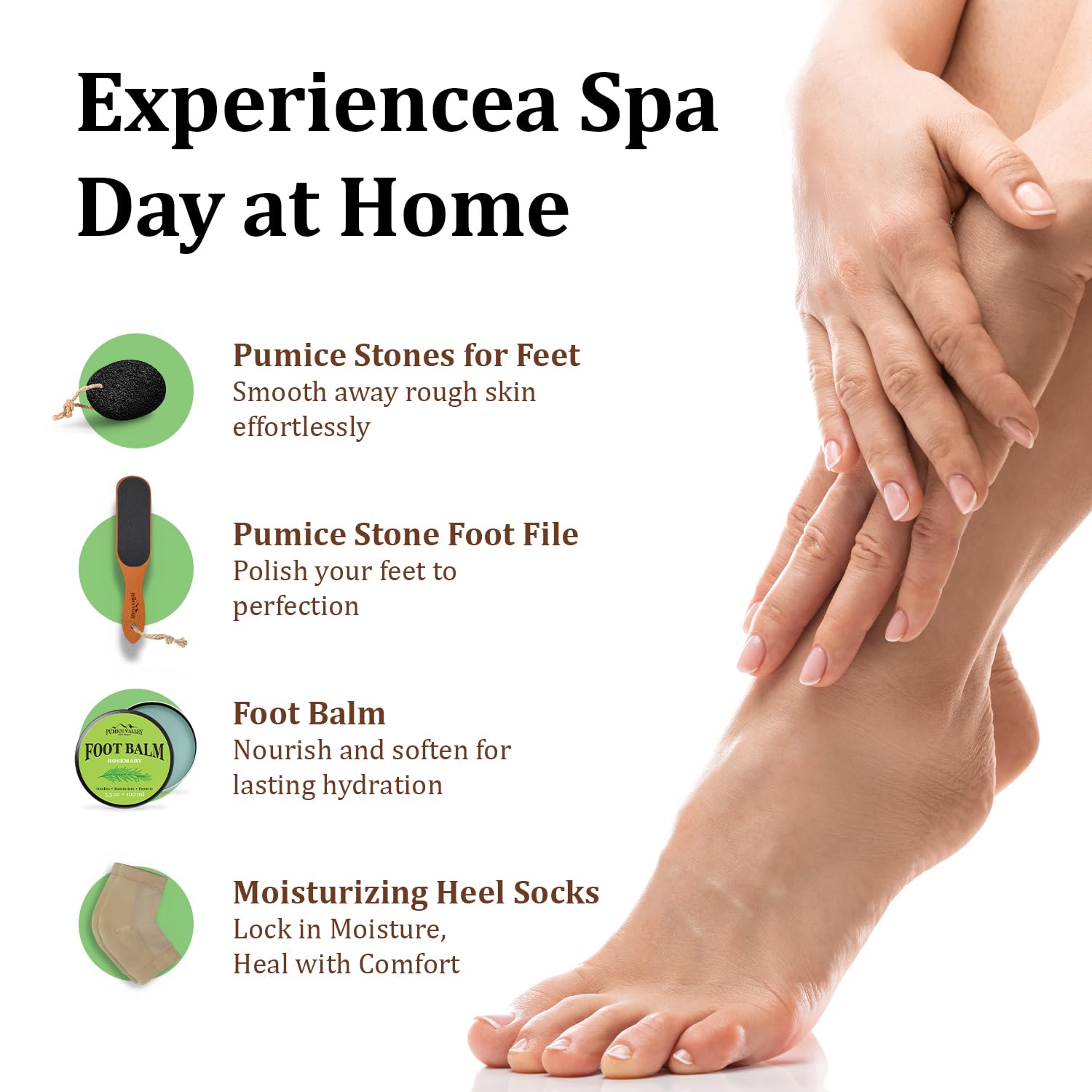 Foot Callus Remover Set - 4 Piece Complete Treatment gallery 2